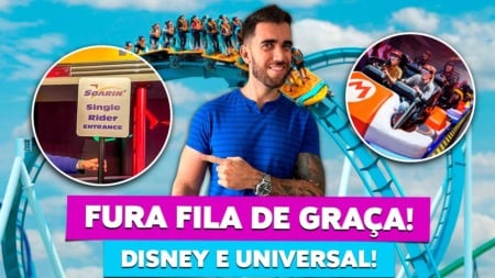 Fure fila dos parques de Orlando e de GRAÇA! Fure fila dos parques de Orlando e de GRAÇA!