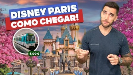 Como chegar à Disney Paris! 5 Euros! Passo a passo! Como chegar à Disney Paris! 5 Euros! Passo a passo!