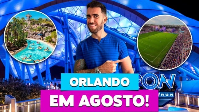 ORLANDO EM AGOSTO! Tudo o que você precisa saber!