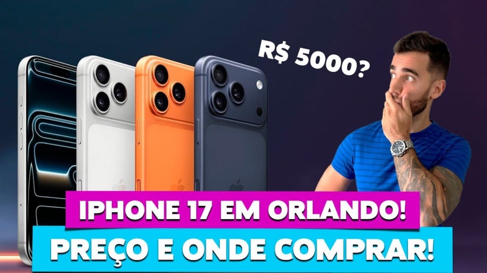 iPHONE 17 nos EUA! Quanto custa e onde comprar em Orlando! iPHONE 17 nos EUA! Quanto custa e onde comprar em Orlando!