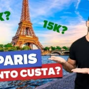Quanto custa viajar a PARIS! Modo econômico e conforto! 