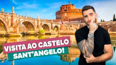 Visita ao Castelo Sant'Angelo em Roma!