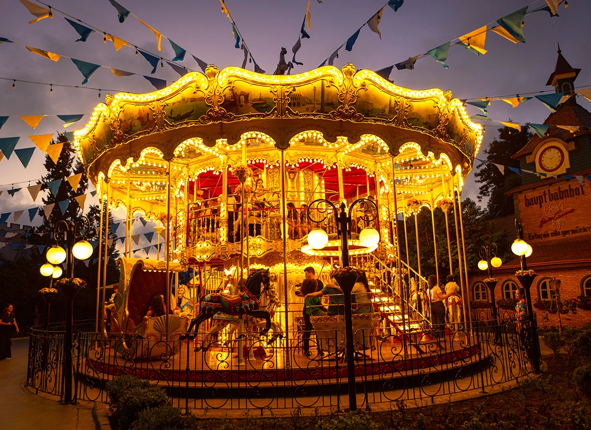 Carrossel Veneziano no Beto Carrero World