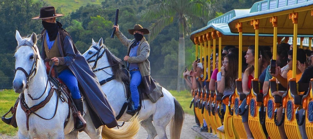 Ferrovia DinoMagic no Beto Carrero World