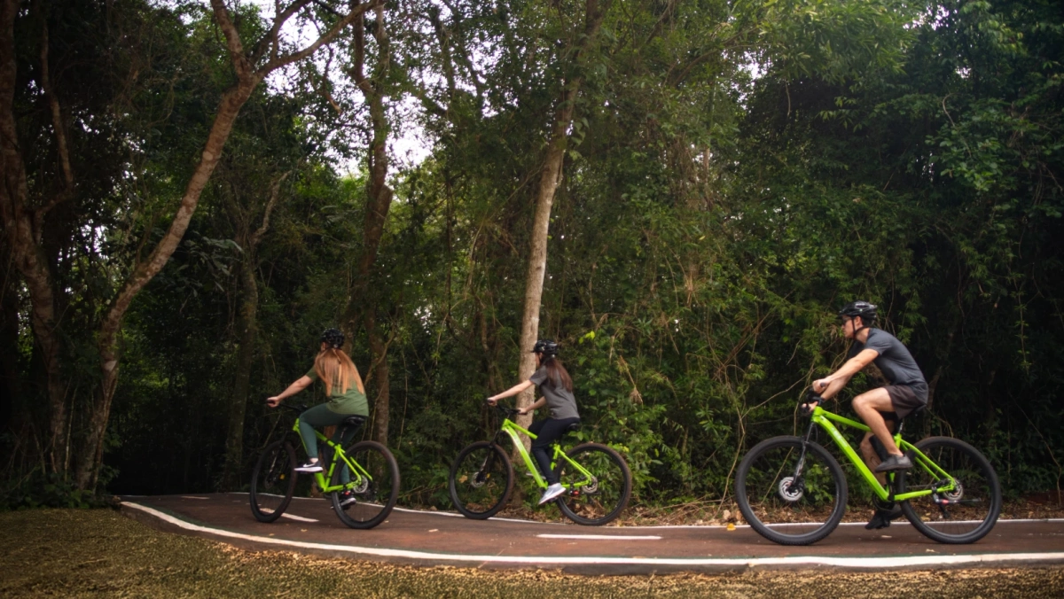 Pedalar pelo Parque Nacional do Iguaçu Pedalar pelo Parque Nacional do Iguaçu