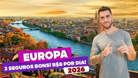 Seguro Viagem Obrigatório para EUROPA! BOM e BARATO!