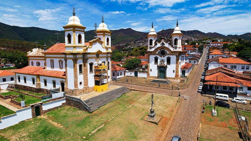 Cidade Mariana em Minas Gerais