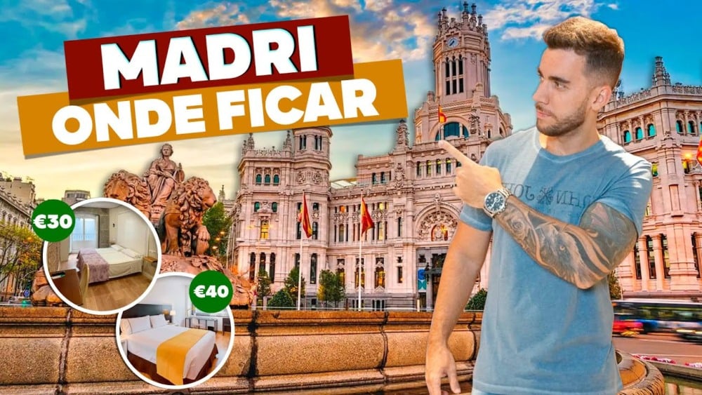 Onde ficar em MADRI! E 3 hotéis bons e baratos! Onde ficar em MADRI! E 3 hotéis bons e baratos!