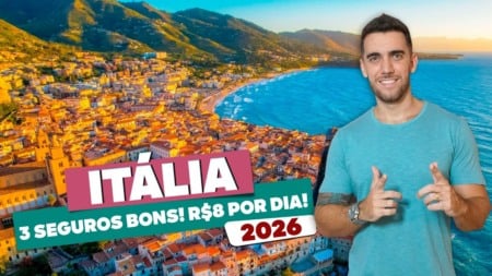 Seguro Viagem Obrigatório para ITÁLIA! BOM e BARATO!