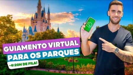 Guiamento virtual dos parques da Disney em ORLANDO!