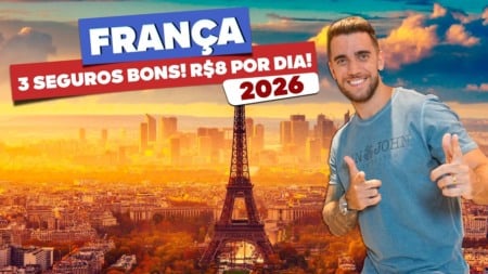 Seguro Viagem Obrigatório para FRANÇA! BOM e BARATO!