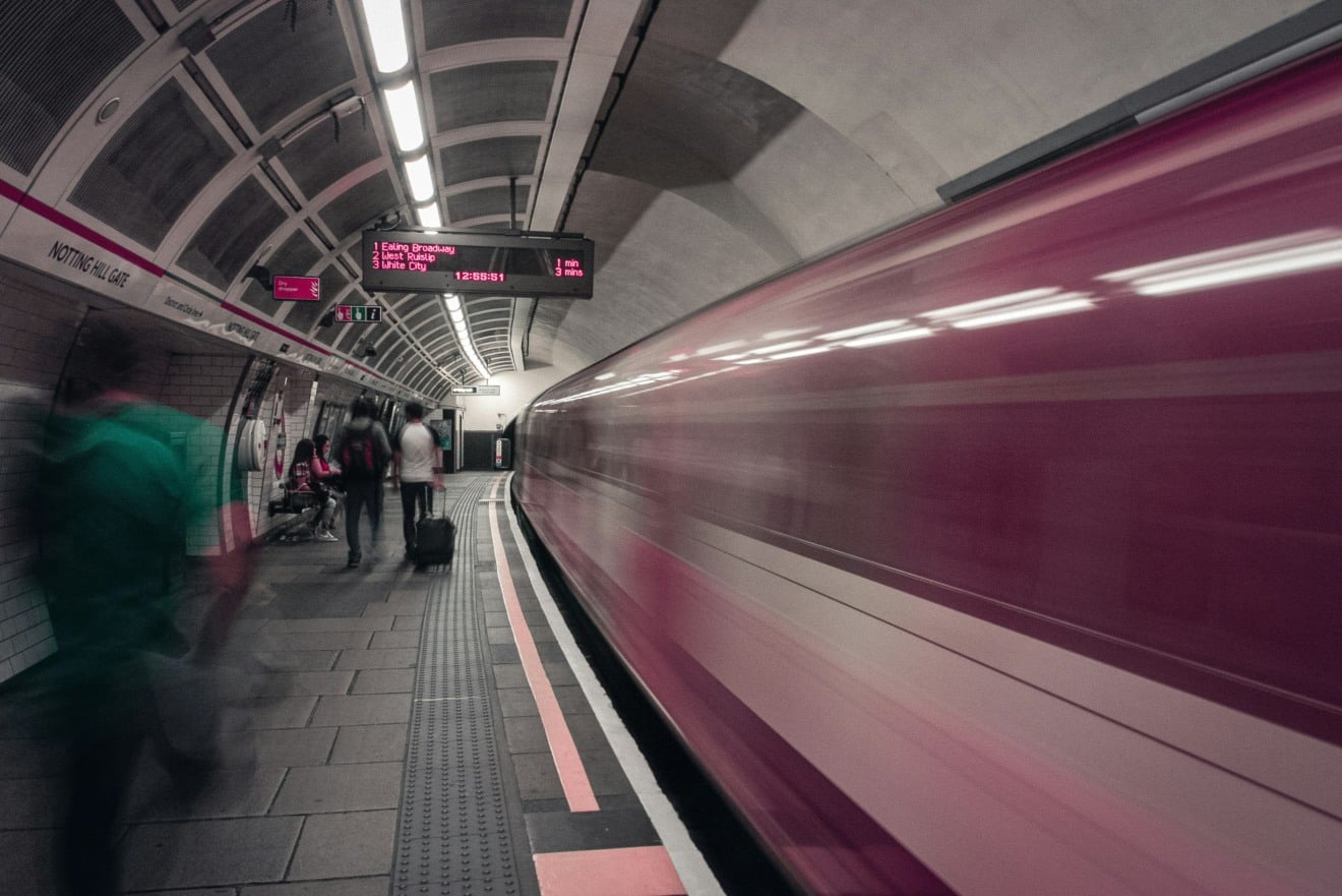 Metrô em Londres Metrô em Londres