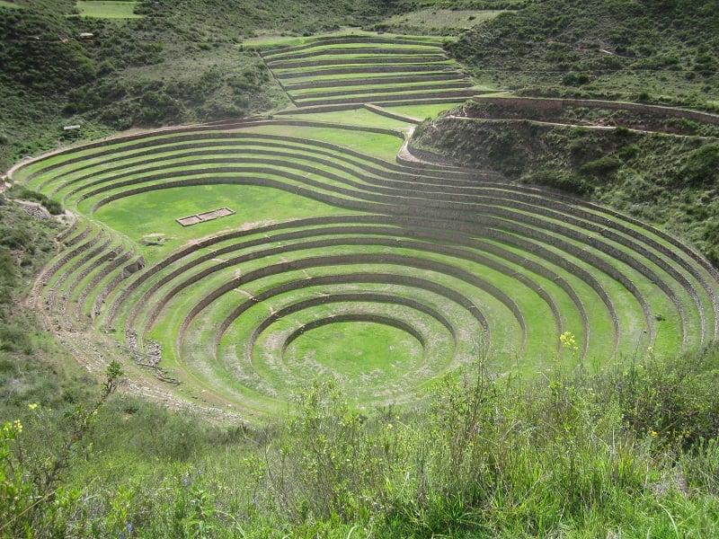 S&iacute;tio arqueol&oacute;gico Moray em Cusco