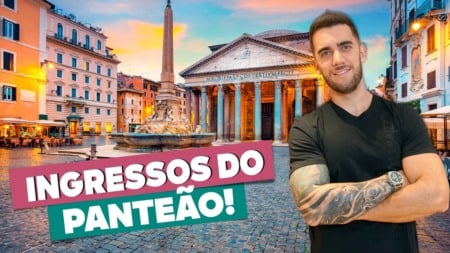 Ingresso do PANTEÃO DE AGRIPA em ROMA!