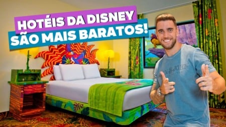 Hotéis da DISNEY em ORLANDO! Mais barato! Vale a pena?