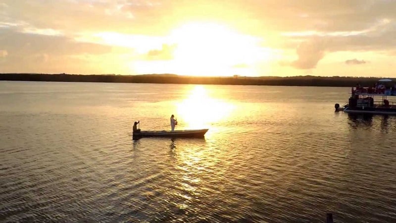 Praia do Jacar&eacute; na Para&iacute;ba 
