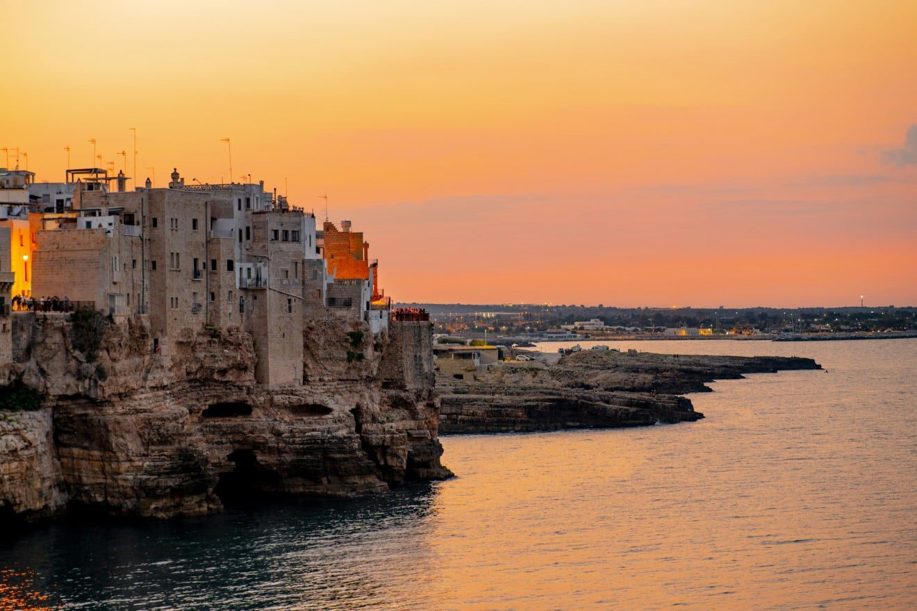 Entardecer em Puglia