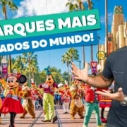 Os 10 Parques Temáticos mais visitados do MUNDO! Os 10 Parques Temáticos mais visitados do MUNDO!