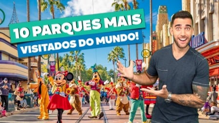 Os 10 Parques Temáticos mais visitados do MUNDO! Os 10 Parques Temáticos mais visitados do MUNDO!