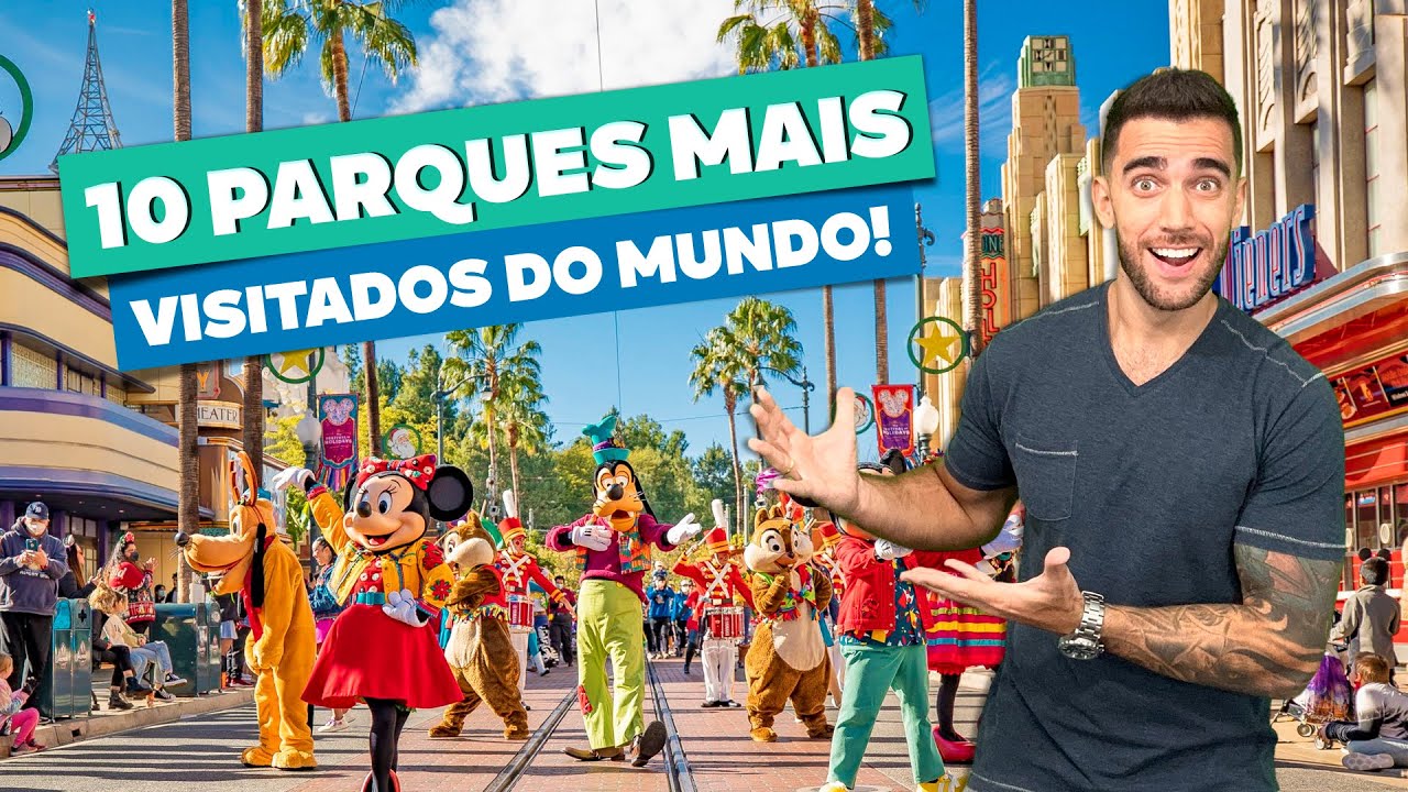 Os 10 Parques Temáticos mais visitados do MUNDO! - 2026 - Grupo Dicas ...