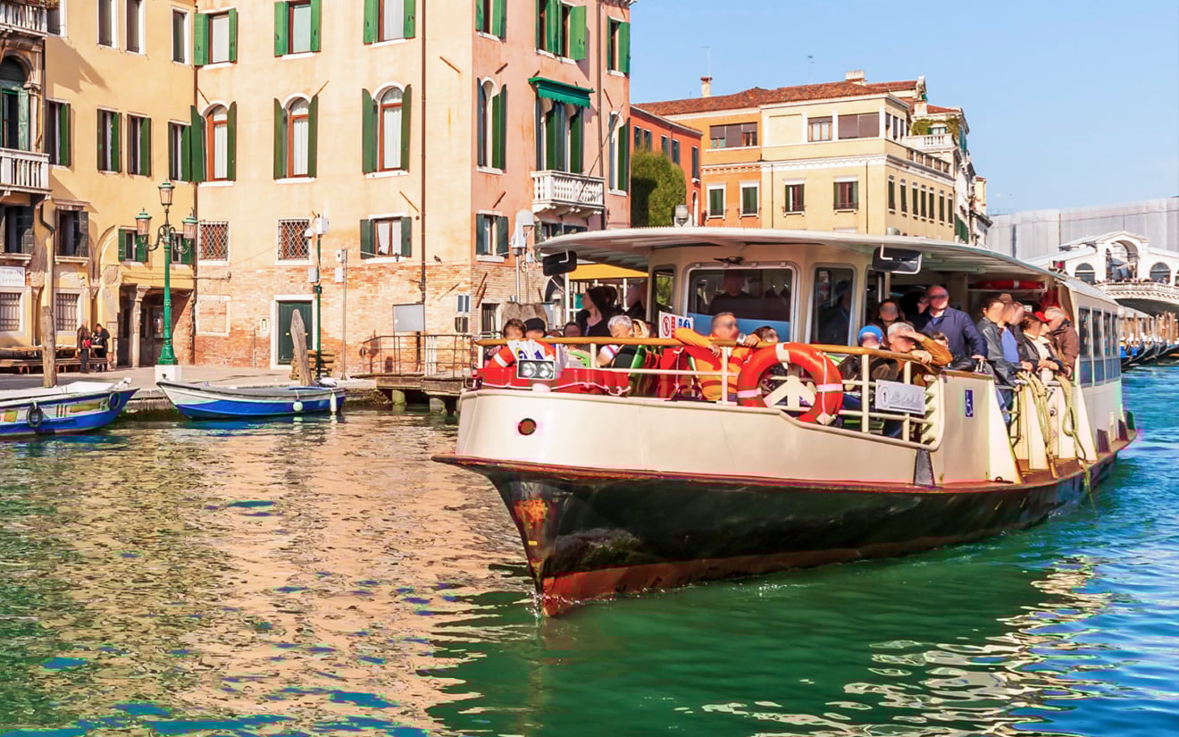 Vaporetto em Veneza