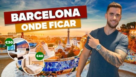 Onde ficar em BARCELONA! E 3 hotéis bons e baratos!