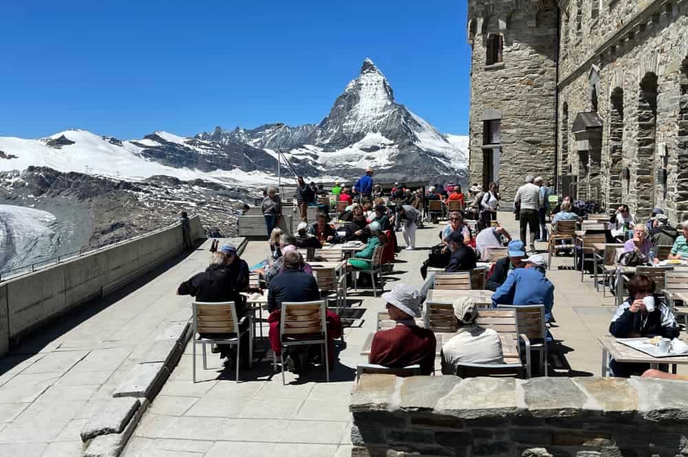 Visão do Gornergrat Visão do Gornergrat