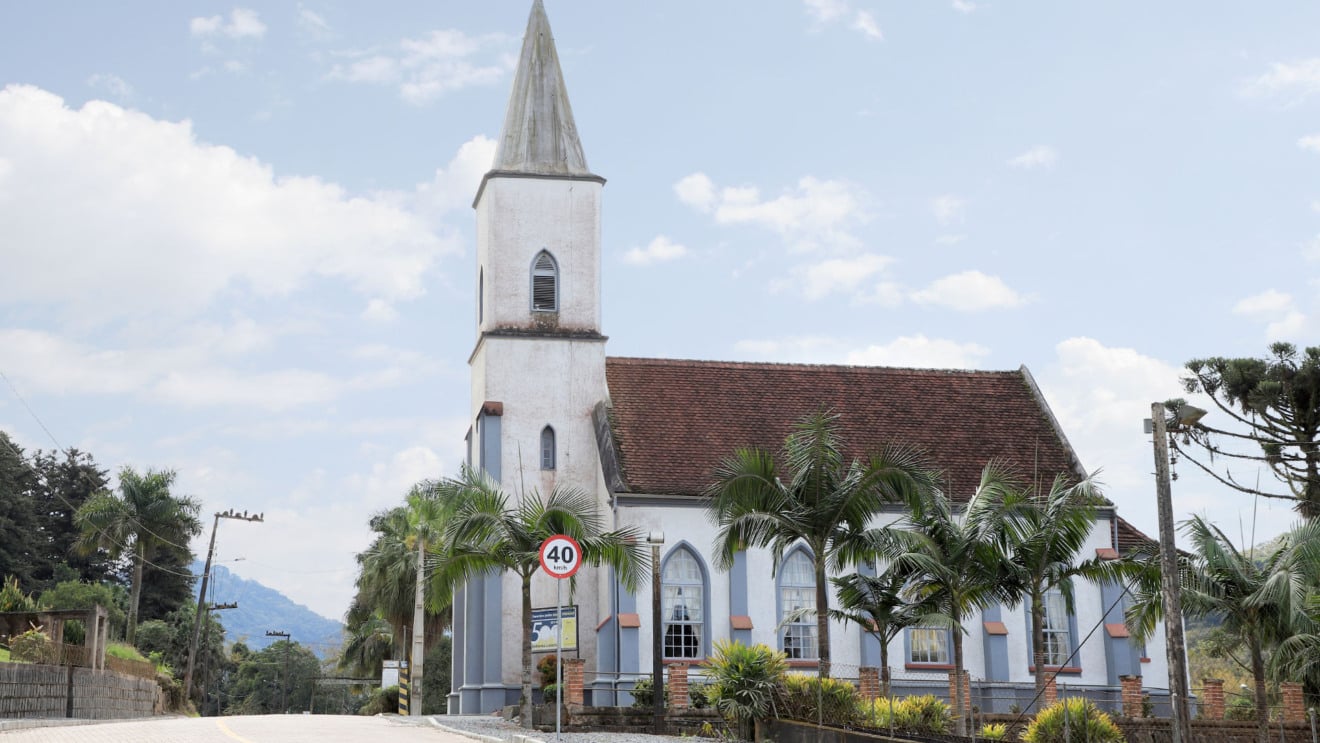 Igreja Evangélica de Testo Alto em Pomerode Igreja Evangélica de Testo Alto em Pomerode