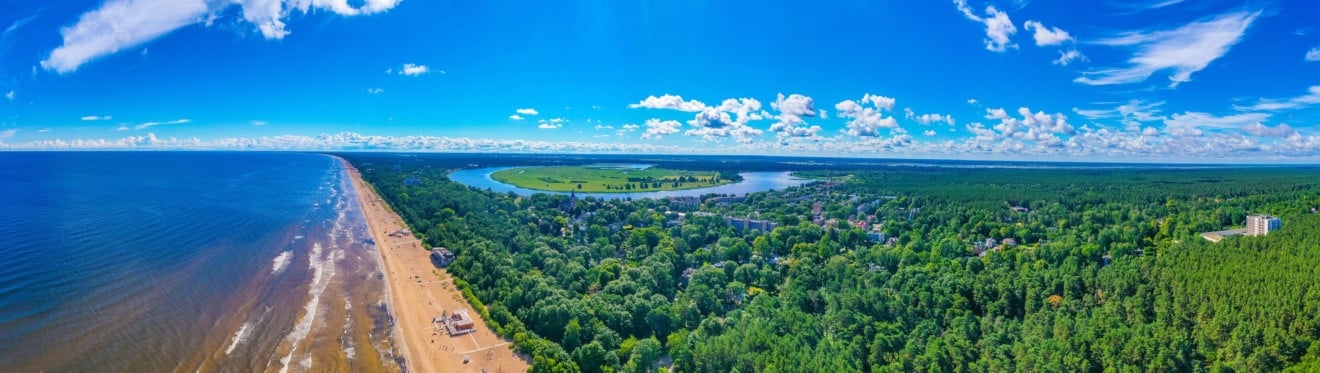 Jurmala na Letónia Jurmala na Letónia