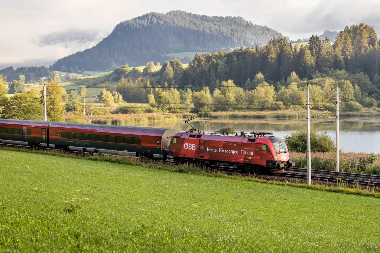 ÖBB em Viena ÖBB em Vienna