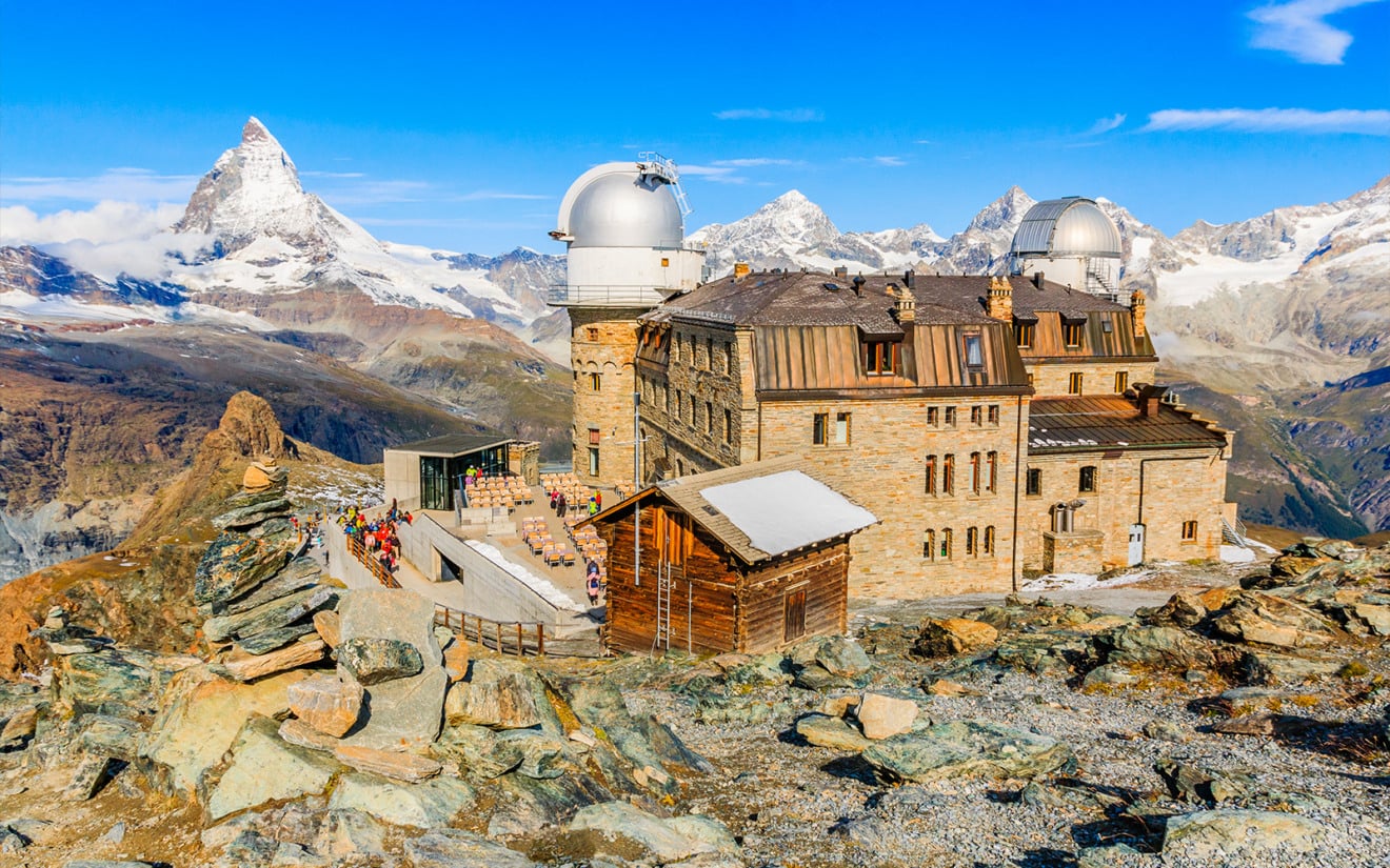Observatório em Gornergrat Observatório em Gornergrat