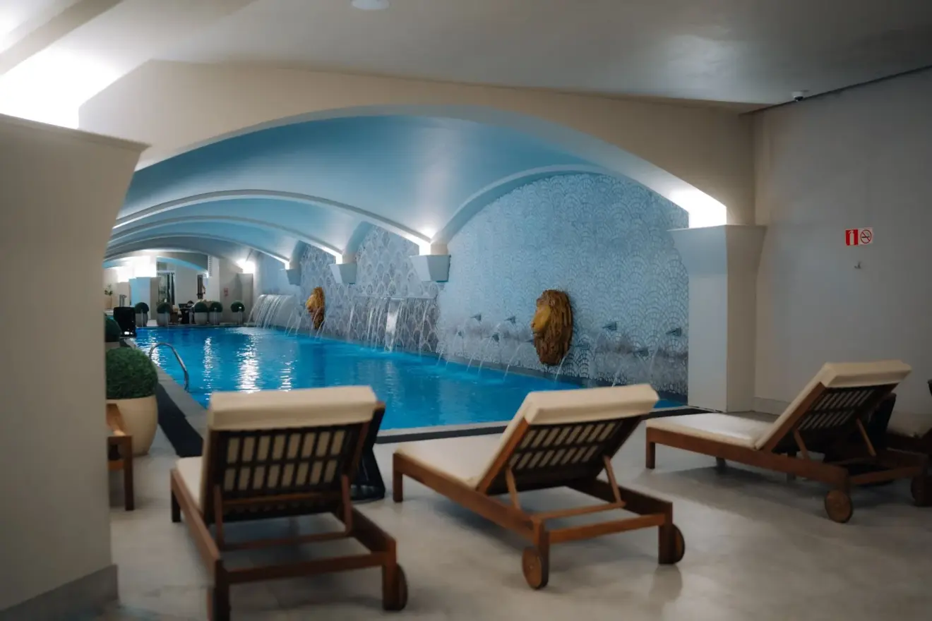 Piscina no Resort Buona Vitta em Gramado Piscina no Resort Buona Vitta em Gramado