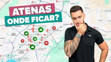 Onde ficar em ATENAS! Melhor região, hotéis bons e baratos!