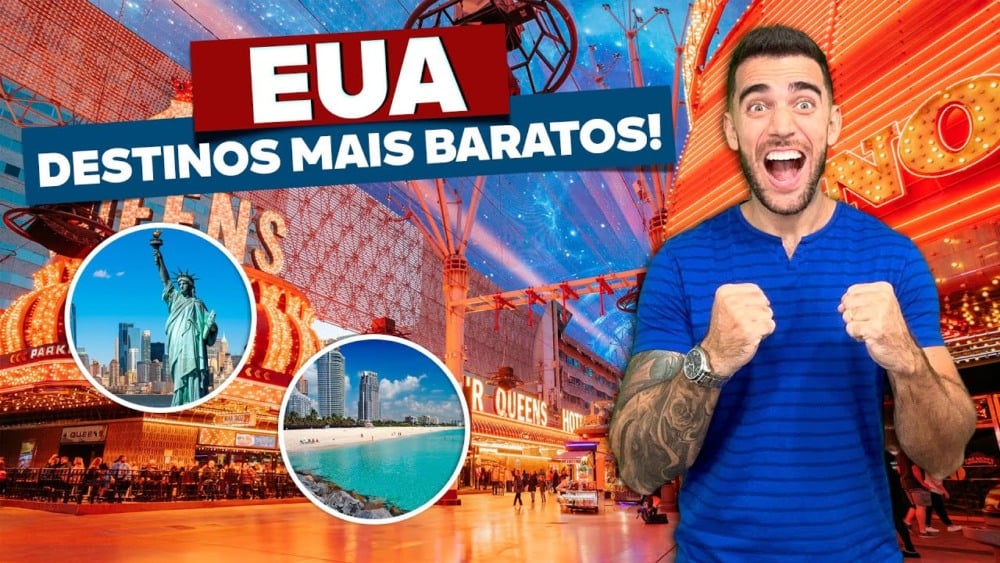 Ranking dos destinos mais baratos dos EUA e mais! Ranking dos destinos mais baratos dos EUA e mais!