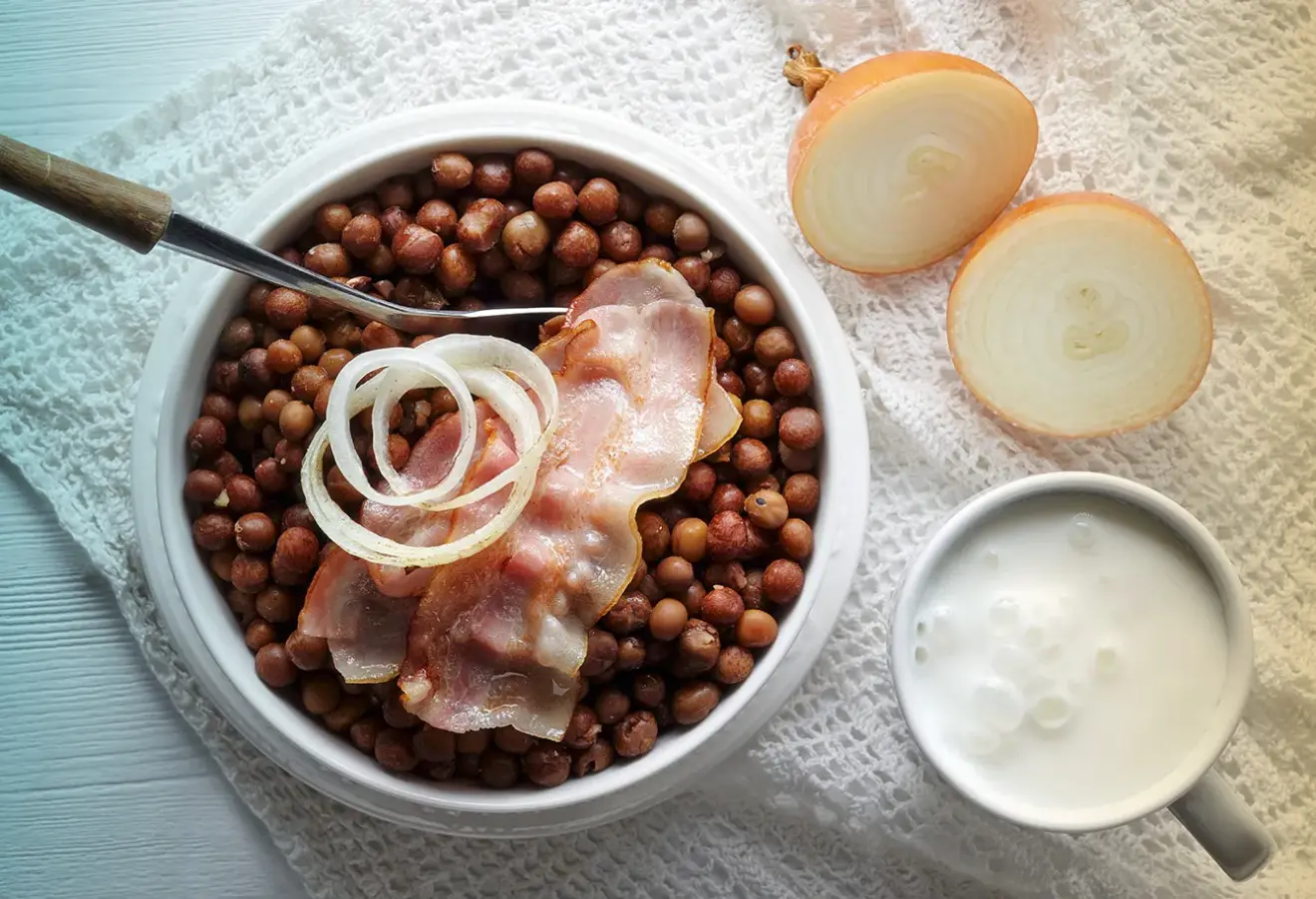 grey peas with bacon latvia grey peas with bacon latvia