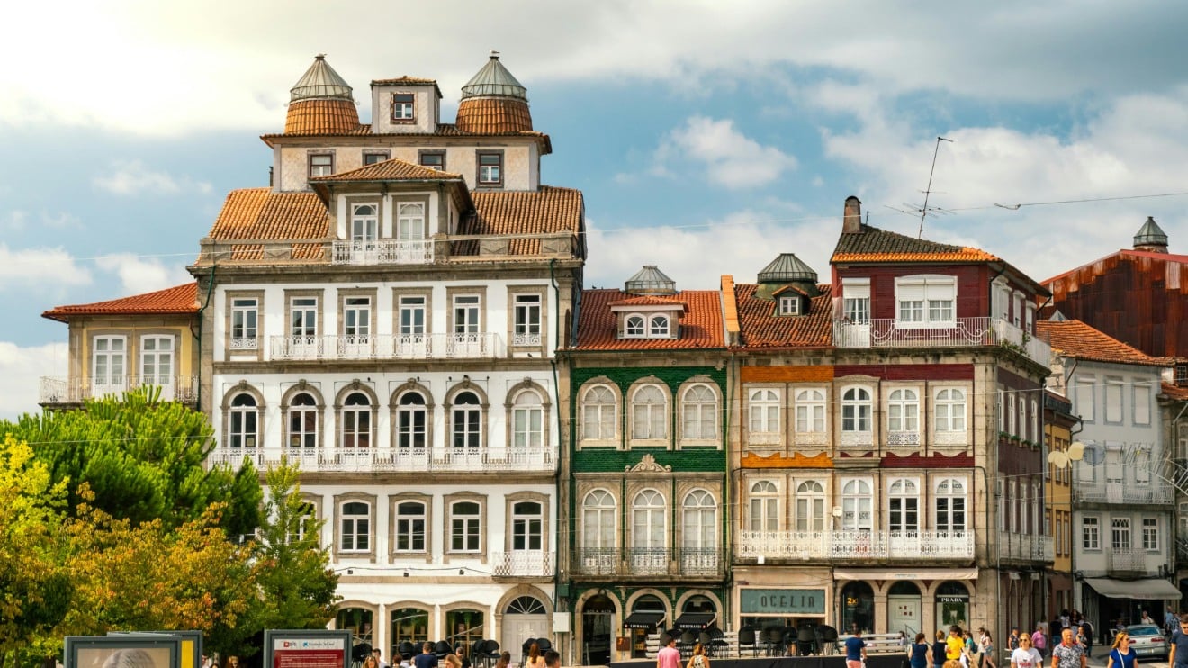 Ruas em Guimarães Ruas em Guimarães