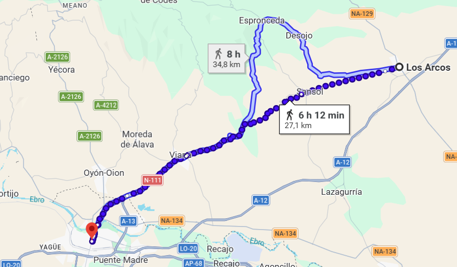  Los Arcos at&eacute; Logro&ntilde;o