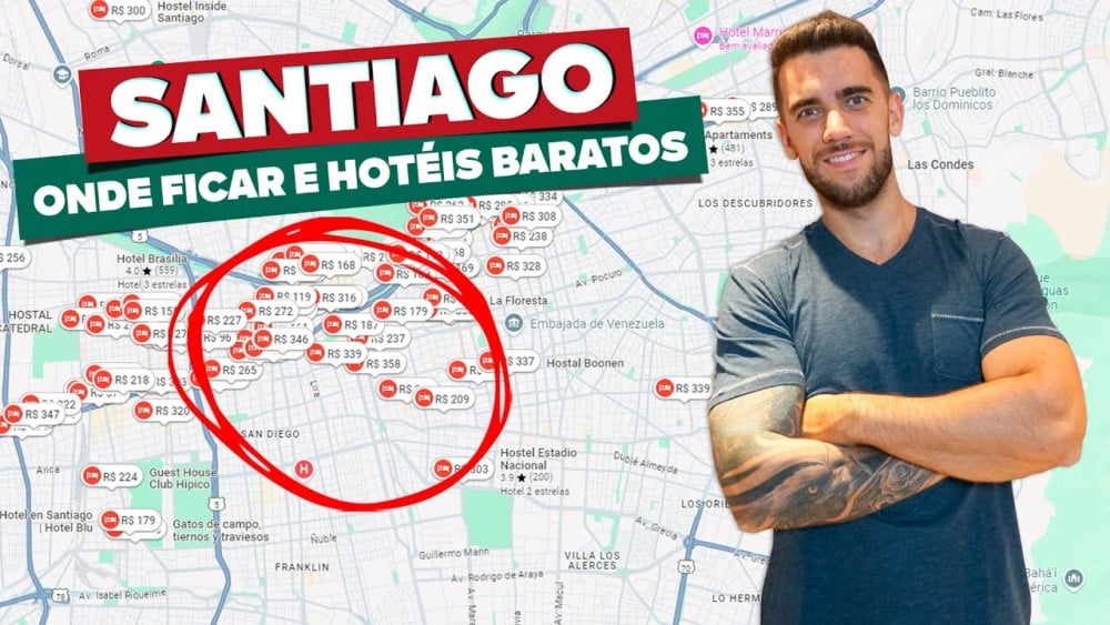 Onde ficar em SANTIAGO DO CHILE! 2 Hotéis bons e baratos e a melhor região! Onde ficar em SANTIAGO DO CHILE! 2 Hotéis bons e baratos e a melhor região!