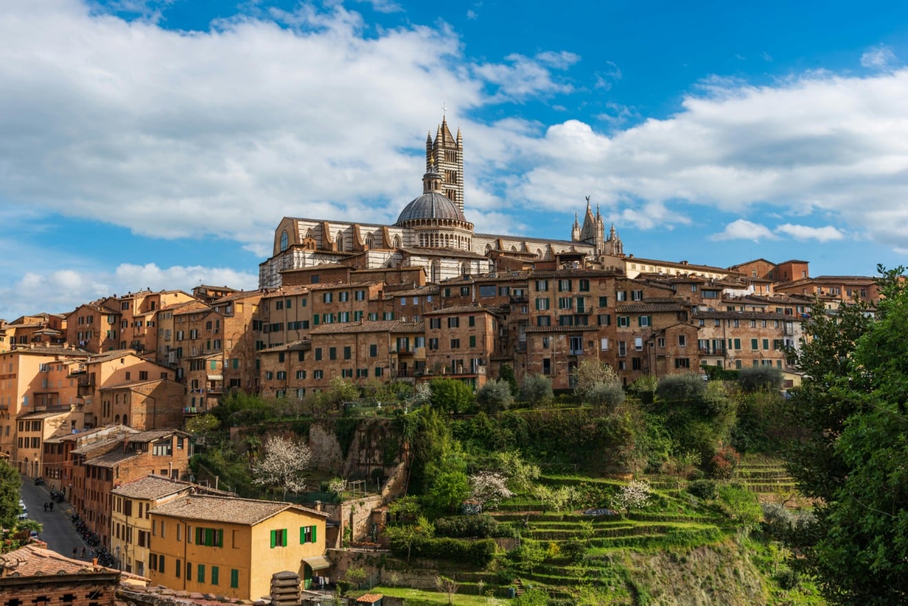 Visão ampla de Siena Visão ampla de Siena