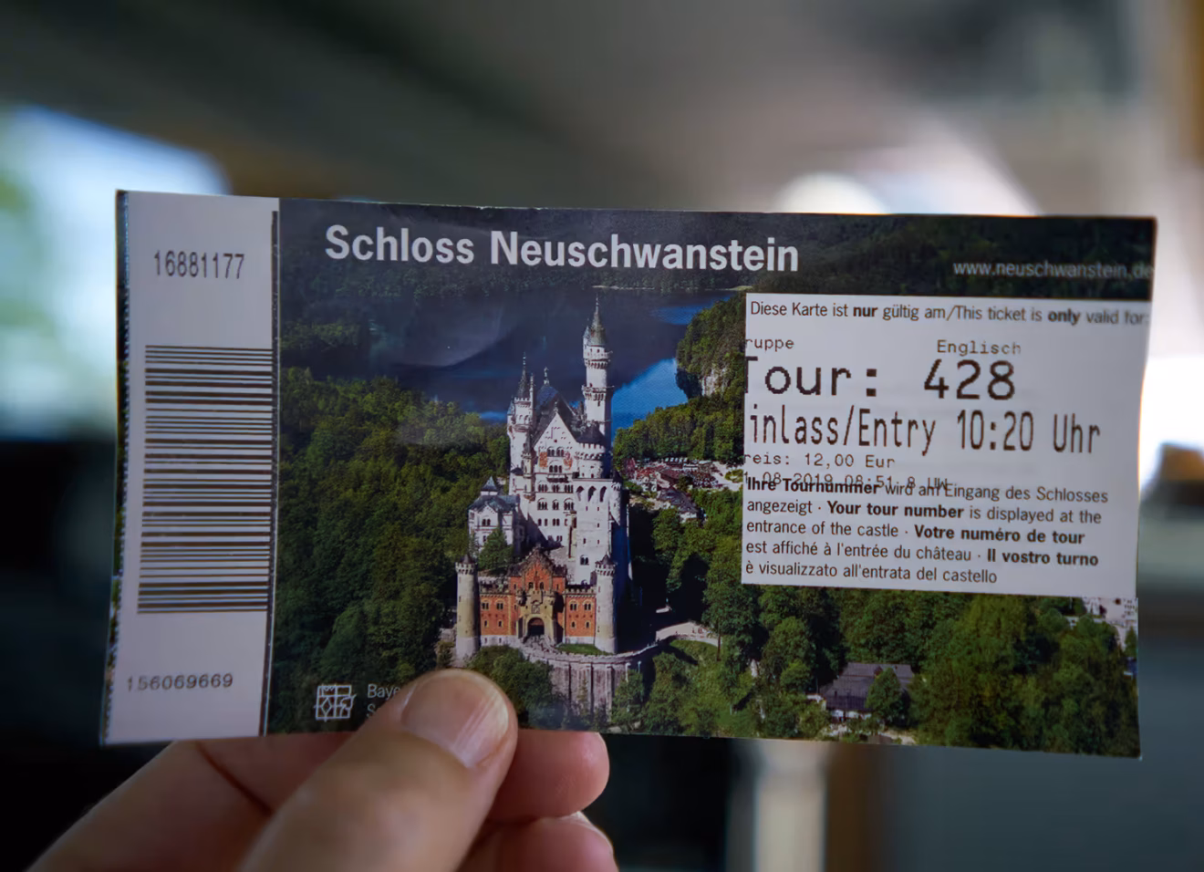 Vilhete para o Castelo de Neuschwanstein Vilhete para o Castelo de Neuschwanstein