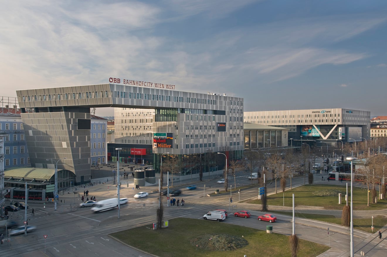 Westbahnhof em Viena Westbahnhof em Viena