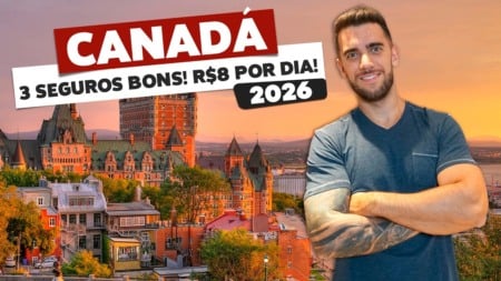 Seguro Viagem para o CANADÁ BOM e BARATO! R$8/dia! 2026 Seguro Viagem para o CANADÁ BOM e BARATO! R$8/dia! 2026
