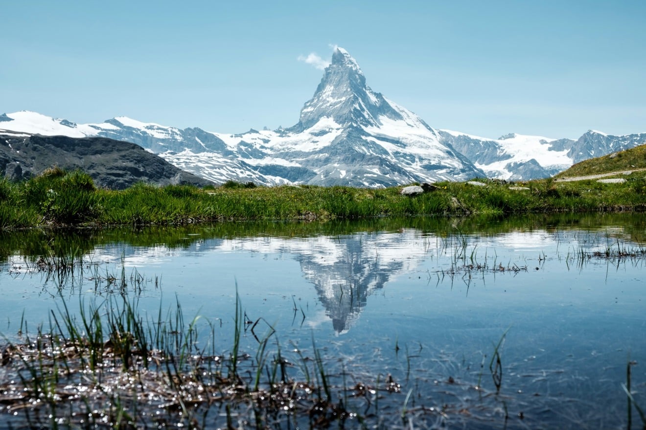 Visão ampla de Zermatt Zermatt
