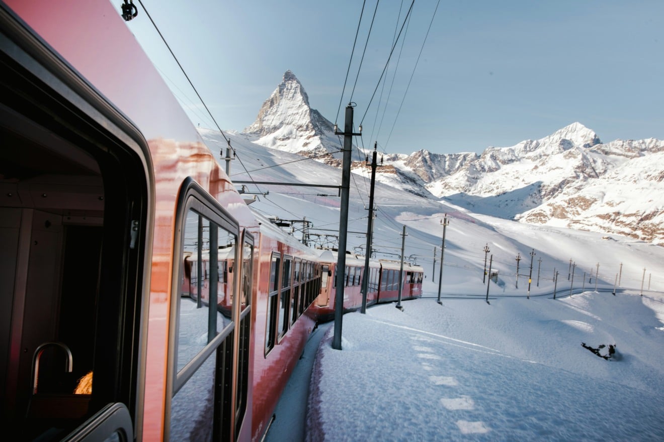 Trem para Zermatt Trem para Zermatt