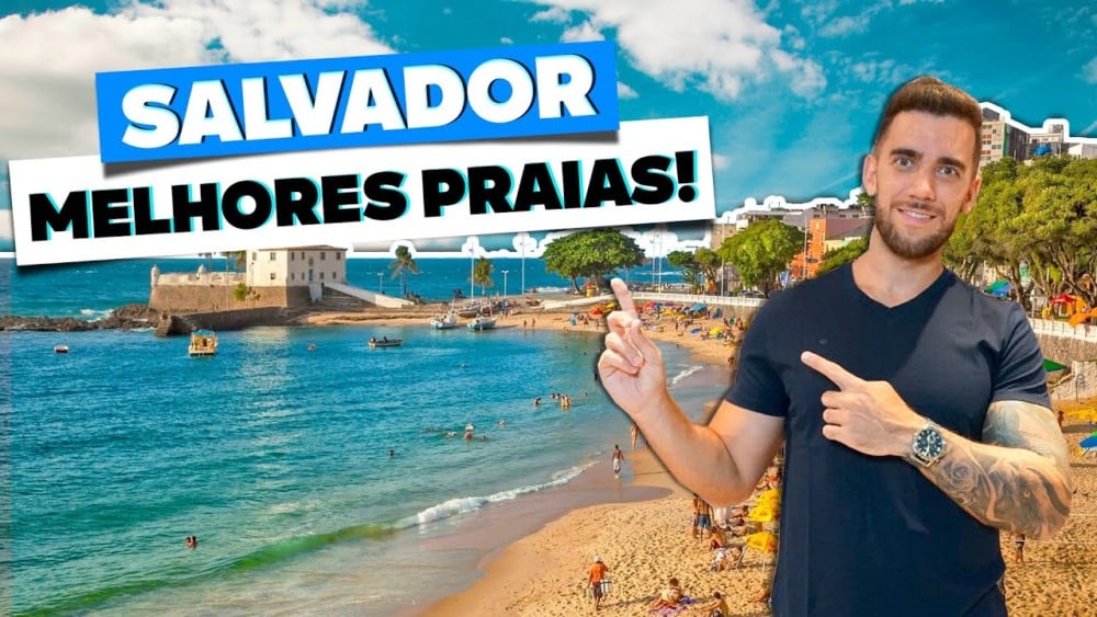 Praias mais lindas de SALVADOR! Praias mais lindas de SALVADOR!