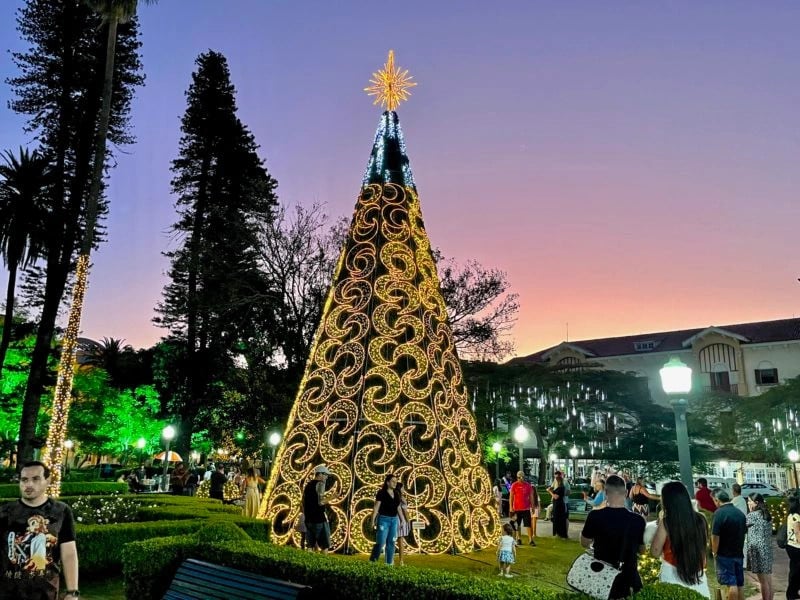 Natal em Po&ccedil;os de Caldas