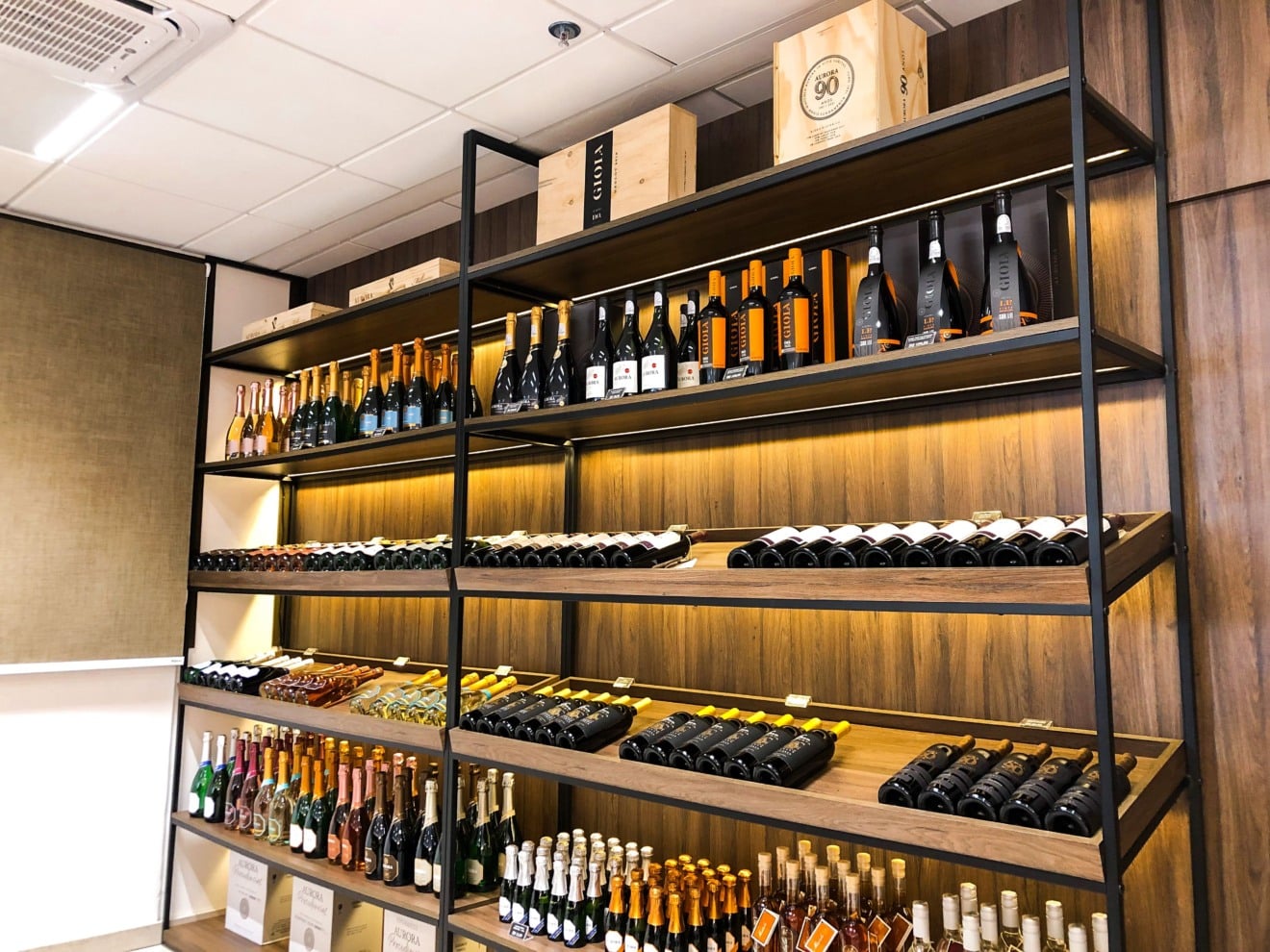 Vinhos da Vin&iacute;cola Aurora