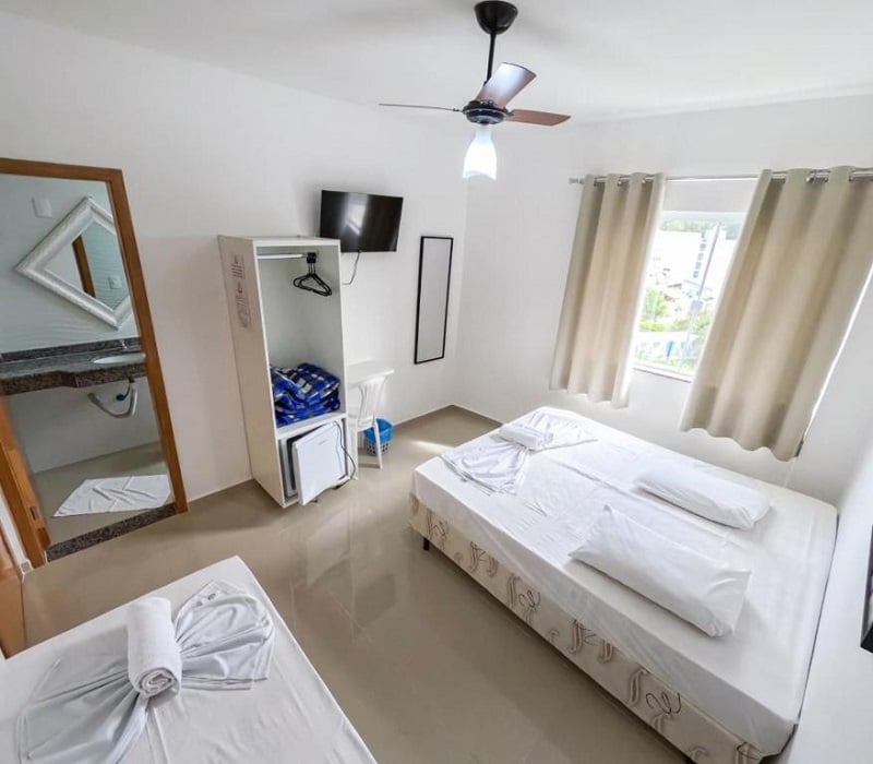 Hotel Santo Afonso em Aparecida do Norte: Quarto Hotel Santo Afonso em Aparecida do Norte: Quarto