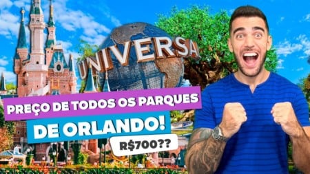 Preço de todos os parques de ORLANDO! Quanto custa os ingressos?