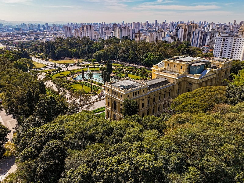 Museu do Ipiranga em São Paulo Museu do Ipiranga em São Paulo